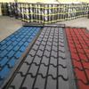 Membrana Impermeabilizante Asfáltica Modificada SBS 3D Colorida Estéreo Arena de Color Techo Techo Teja Asfáltica Artificial Impermeabilización
