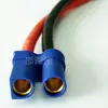 Cable conector hembra EC5/Cable de pinza de alimentación de emergencia para coche/Cable de alambre de silicona 100% cobre 10AWG Coche No. 10 alambre