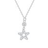 S999 pingente de estrela de prata esterlina feminino nicho design alto sentido clavícula colar moda all-match novo colar de prata esterlina