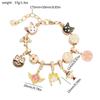 Pulseira de Contas Sailor Moon Pandora Joias Atacado Pulseira Sailor Moon