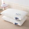 Almohada de hotel al por mayor de fábrica que no se colapsa, núcleo de almohada bajo, medio y alto, protección de la columna cervical, un par de 2 para quedarse en casa 48x74cm