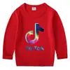 Camiseta de Algodón para Niños Versión Coreana Primavera y Otoño Cuello Redondo Manga Larga Camiseta Básica para Niños y Niñas Camiseta para Bebé