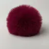 Venta al por mayor del fabricante Bolas de Pelo Imitación de Conejo Rex 10cm Bolas de Pelo Artificiales para Teléfonos Móviles DIY Zapatos Sombreros Bolsos Accesorios de Ropa