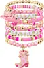 Pulsera de Arcilla Blanda Popular en Amazon Transfronterizo Set Pulsera Elástica de Amistad Venta Directa de Fábrica Venta al por Mayor Según Dibujos