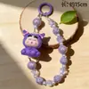 Chaveiro de Miçangas de Alto Valor Estético Pingente de Bolsa Cartoon Fofo Presente Menina para Melhores Amigas Fornecimento Transfronteiriço