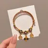 Pulsera de Hilo Rojo de Bebé de Dibujos Animados 2026 Nuevo Estilo Bendición Pequeño Zongzi Pulsera Estilo Chino Festival del Bote del Dragón Hilo de Cinco Colores Ajustable Venta al por Mayor