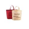 Bolsa tote no tejida al por mayor punto personalizado bolsa de compras impresión de LOGO costura película bolsa publicitaria personalizada