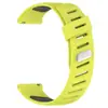 Hebilla de Botón de Sarja de 22 mm Correa de Silicona Bicolor Adecuada para Huawei Gt546Mm Pulsera Samsung S3 Pulsera Garmin 265