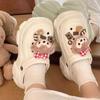 Zapatos de Cueva Famosos de Internet para Mujer Verano Ropa de Abrigo Sandalias Explosivas Suela Gruesa Punta Cerrada Playa Dos Formas de Usar Zapatos de Jardín EVA para Mujer