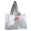 Bolsa Tote de PVC Bolsa de Praia Bolsa de Ombro Feminina Bolsa de Compras Transparente Espessada Bolsa de Presente de Aniversário Bolsa de Presente Acompanhante