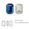Dongzhou Crystal K9 de alta calidad con base puntiaguda, diamantes de cristal de anís estrellado largo plateados, joyas de diamantes, equipaje, accesorios decorativos de bricolaje al por mayor