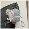 Mochila de Corrente com Diamantes para Mulheres, Bolsa de Mão Casual da Moda de Nicho, Mini Mochila Escolar Estilo Coreano, Mochila de Viagem Tendência