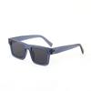 Óculos Xunge 3557 moderno grande armação quadrada multi-color gradient big face óculos de sol feminino óculos de sol para homens