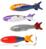 Brinquedo de Mergulho em Piscina Transfronteiriço Brinquedo de Piscina para Mergulho Subaquático de Verão para Crianças Anel de Mergulho Torpedo Afundável terno