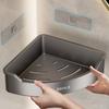 Estante de Almacenamiento para Baño Triángulo para Esquina de Baño sin Taladro Estante de Almacenamiento para Baño y WC Montado en la Pared