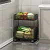 Estante de Almacenamiento de Verduras para Piso de Casa Cocina Cesta de Almacenamiento de Cebolleta Jengibre Ajo Balcón Pasillo Cesta de Almacenamiento de Frutas y Verduras Camote