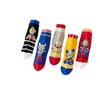 Calcetines para Mujer Calcetines de Longitud Media para Niños Calcetines de Algodón Japoneses Lindos con Bordado de Oso Calcetines de Moda ins Calcetines Gruesos de Lana
