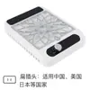Colector de Polvo para Uñas Estilo Japonés Turbina de Alta Succión Colector de Polvo para Uñas Bajo Ruido Escritorio Removedor de Polvo para Uñas Sin Fugas de Polvo