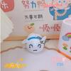 Nuevo llavero colgante de mochila escolar de Superman dinámico con crayón japonés Shin, lindo muñeco colgante de peluche