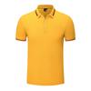 Camisa Polo de Moda de Verano para Hombre Marca Cuello Personalizado Suelta Manga Corta Camiseta Publicitaria Ropa de Trabajo Corporativa Estampado DIY