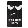 Funda de Cuero para acer b1-790 para Tableta acer B1-790 Funda Protectora Plegable en Tres Partes Trasera Pintada con Dibujos Animados