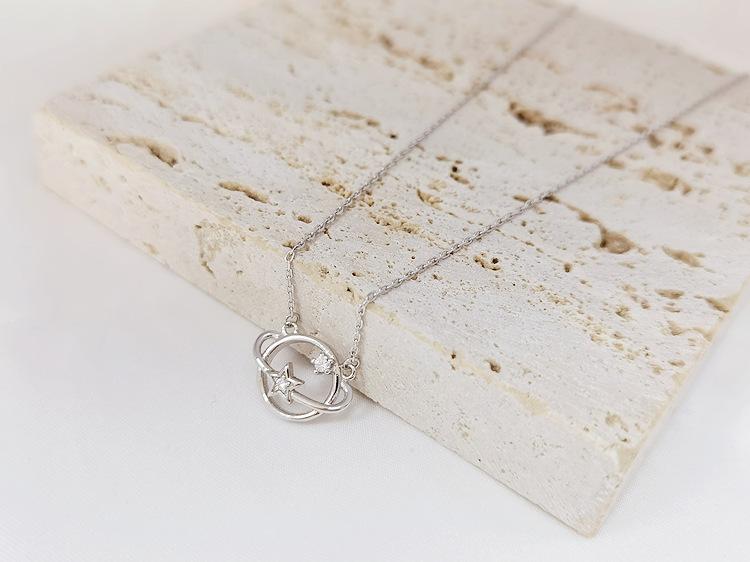 PL801602镶石星球项链