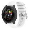 Para Relógio Jiaming Forerunner165 Pulseira de Silicone F165 Music Pulseira Monocromática Padrão Cruzado