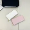 Billetera Larga Tejida de PU con Indentación Estilo Coreano para Mujer 2024 Bolso de Mano para Mujer Billetera Multitarjetas Billetera para Monedas