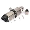 Tubo de Escape Universal para Modificación de Motocicleta y Coche Deportivo para Huanglong 600, Little Ninja 250, Yongyuan 350R25/R3