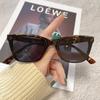 Nuevas Gafas de Sol Cuadradas de Estilo Coreano de Moda para Hombres y Mujeres, Adecuadas para Caras Redondas, con un Aspecto de Alta Gama que Favorece las Caras Grandes y Proporciona Protección Solar