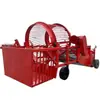 Máquina Recicladora de Película Residual Tipo Pantalla Enrollable, Limpieza Profunda de Residuos de Película de Suelo, Máquina Separadora y Recolectora de Película Agrícola en Stock