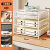 Suporte para documentos, organizador de mesa para estação de trabalho, estante para arquivos de papel A4, pasta, arquivo de mesa, material de escritório, etc.