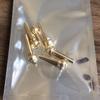 Extensión de poste de cuerda de latón macizo para guitarra folk, paquete de 6