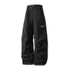 2026 Nuevos Pantalones Cargo Paracaidistas Retro Japoneses para Hombre, Casual Sueltos Funcionales de Marca de Moda Pantalones de Pierna Ancha con Bolsillos con Cremallera