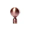 Suministro Directo de Fábrica Aleación de Aluminio Bola Cabeza Decorativa Barra Romana Silenciosa Soporte Simple de Hierro Forjado Garantía de Calidad