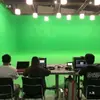 Estudio de Pantalla Verde Sala de Transmisión en Vivo Estudio de Fotografía Publicitaria Pintura Estudio de Video Comercial Módulo de Molde Pintura Mate
