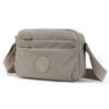 Bolsa Transversal com Alça Larga Feminina Bolsa de Tecido Lavado 2025 Novo Estilo Transfronteiriço Bolsa Feminina Casual Transfronteiriça Bolsa de Ombro para Mãe