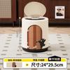 Papelera antigua de alto valor, retro, de alta gama, de alta gama, para sala de estar, dormitorio, cocina, gran capacidad, para el hogar, nuevo estilo 2024