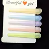 Clip de Regalo para Evento 8cm Color Caramelo Pinza de Pato Translúcido Color Gelatina Plástico Pinza de Cocodrilo Pinza para Flequillo Cabello Cabeza