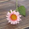 Flor artificial girassol flor falsa decoração de casa girassol único vendas de fábrica decoração de casamento flor de seda