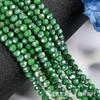 Fábrica de atacado Jade AB cor cristal plana contas jóias acessórios acessórios para cabelo roupas contas soltas porcelana AB cor roda contas