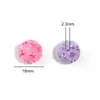 Venda Quente Transfronteiriça Floco de Neve de Strass Brilhante Contas de Açúcar Macio Full-Diamond Acessórios para Caneta de Contas DIY Corrente de Celular Atacado