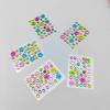 Múltiples Tipos de Pegatinas Decorativas Creativas para Niños con Pedrería y Diseños de Cristal, Pegatinas de Diamantes Acrílicos para Manualidades, Una Pieza con Siete Colores