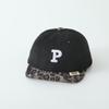 Gorra de Béisbol Suave con Visera Estampado de Leopardo para Bebé, Nuevo Estilo Casual Primavera y Otoño, Sombrero de Moda con Protección Solar para Bebés y Niños Pequeños