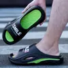 Pantuflas Deportivas para Hombre Verano Resistentes al Desgaste Suela Gruesa para Exterior Interior Hogar Antideslizantes Anti-olor Nuevas para Hombre Playa Casual