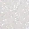 Vidrio Color Sólido Ojo de Gato Cilíndrico Colorido Agujero Recto Cuentas Sueltas Cuentas Espaciadoras para Manualidades de Cuentas Accesorios para Joyería