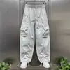 Diseño casual de bolsillo 2026 Marca americana de tendencia moda urbana ropa de trabajo verano nuevo corte holgado elegantes pantalones para hombre