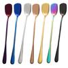 Creative 1010 Aço Inoxidável Ice Spoon Mixing Spoon Color Plating Series Bar Shovel Ice Spoon Ice Cream Spoon Gift