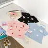 Nuevo Estilo Niña Delgado Infantil 2025 Verano Manga Corta Camiseta 3D Bebé Moda Verano Conjunto Dos Piezas Casual Tendencia