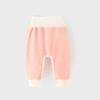 Pantalones Grandes PP de Bebé Primavera Otoño e Invierno con forro polar Engrosados Pantalones de Trasero Grande para Niños Cálidos Cintura Alta Protección de Vientre Pantalones Largos de Bebé